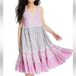 LoveShackFancy x Target tiered floral dress